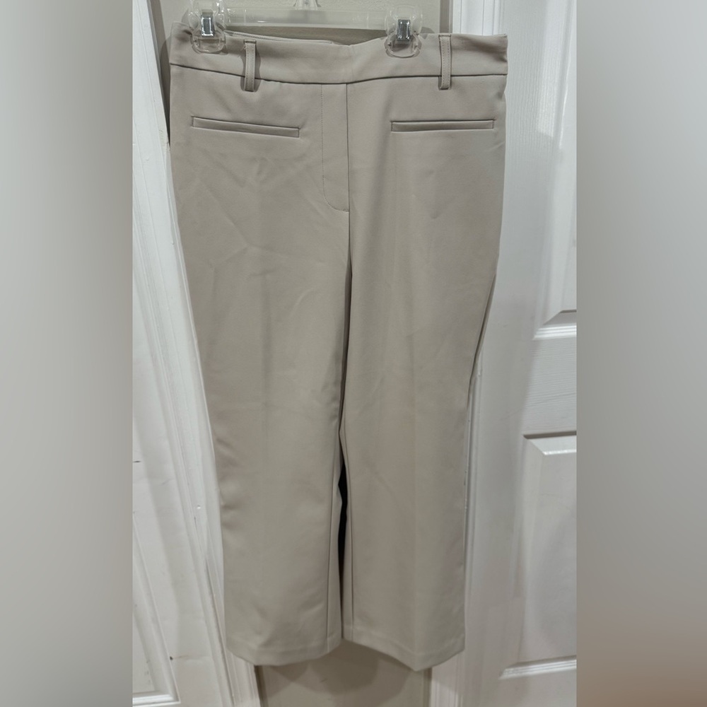 Rachel Zoe Light Tan ankle Trousers